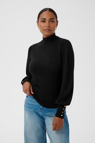 Kaffe Trui 'KALizza' in Zwart: voorkant