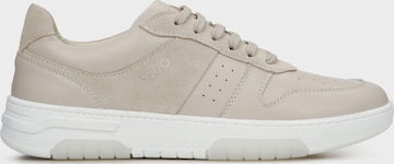 Baskets basses '09-3149' Estro en beige : devant
