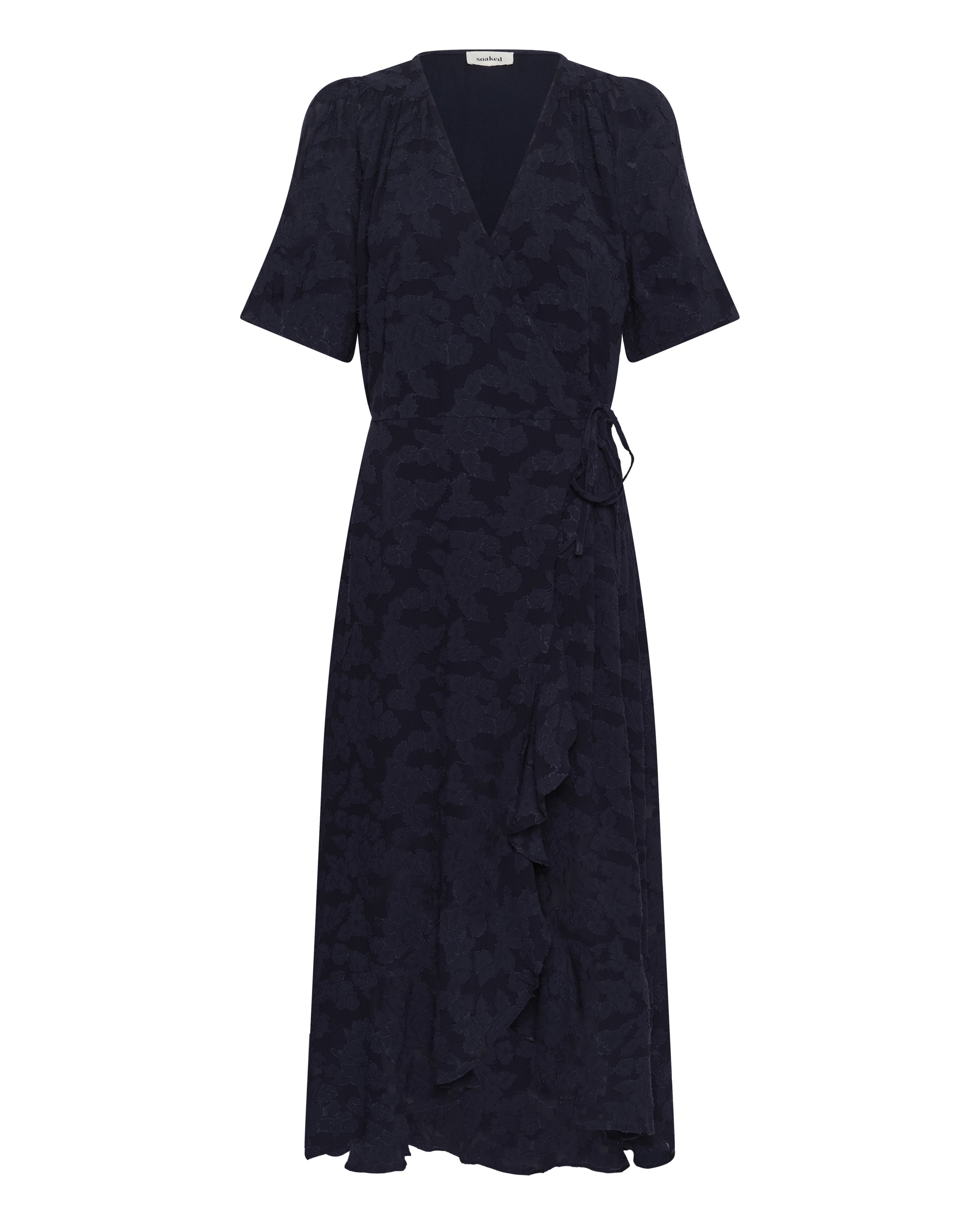 Robe 'Felisia' SOAKED IN LUXURY en bleu : devant
