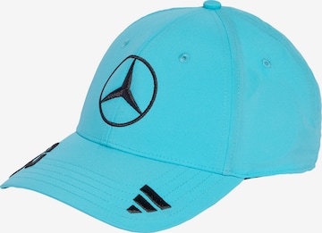 Casquette de sport 'Mercedes - AMG Petronas Formula One Team George Russell' ADIDAS PERFORMANCE en bleu : devant