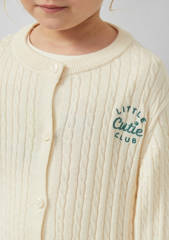 s.Oliver Gebreid vest in Beige