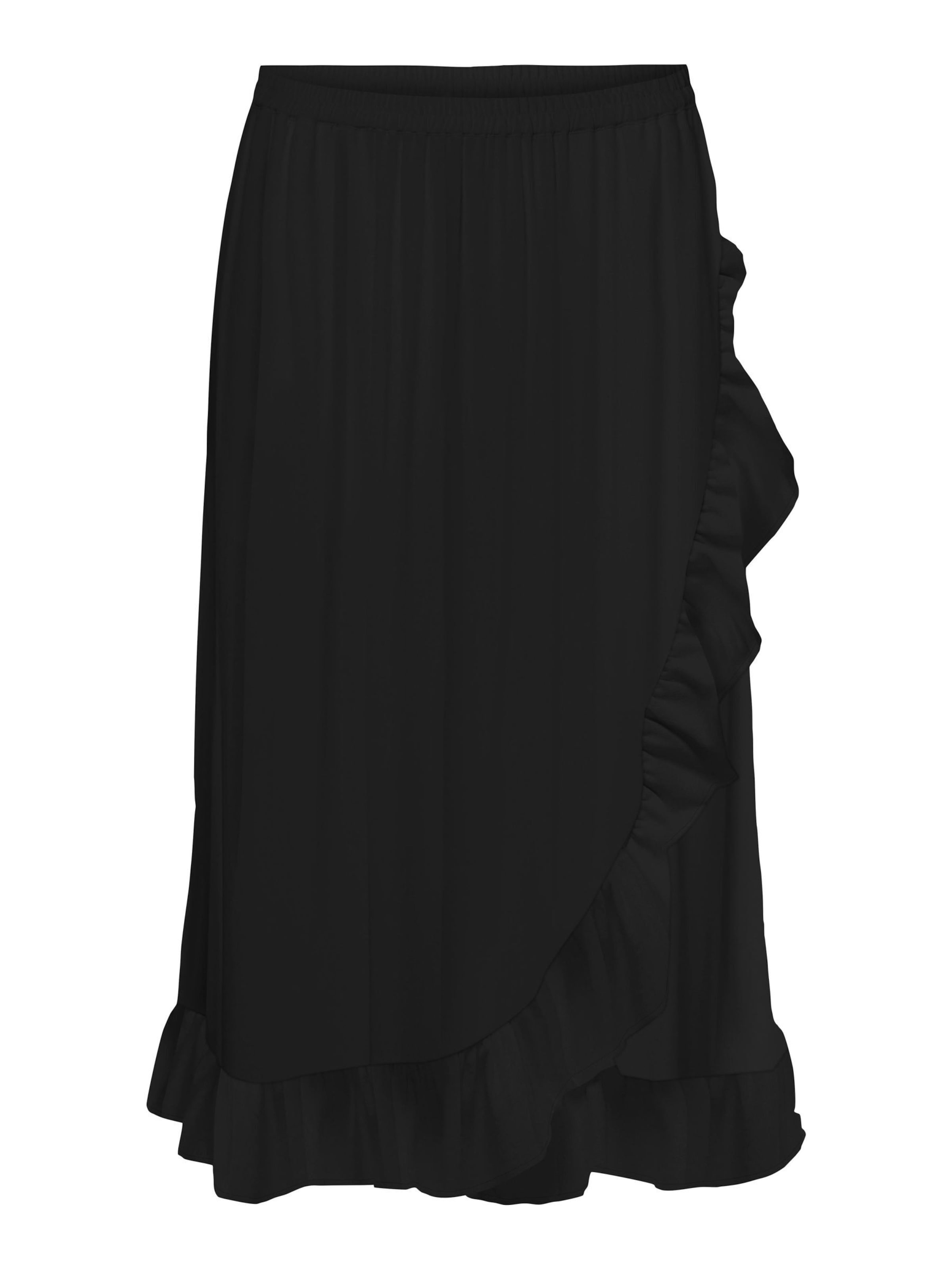 ONLY Carmakoma Skirt in Black: front