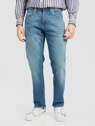 Tapered Jeans 'Mauro' de la s.Oliver pe albastru: față