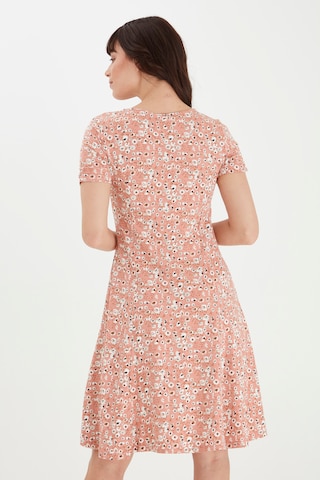 Fransa Kleid mit Allover Print in Pink