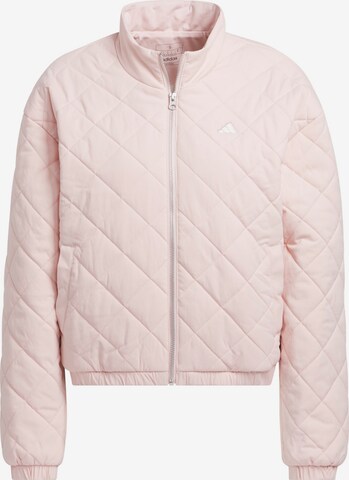 ADIDAS PERFORMANCE Athletic Jacket 'Go-to' in Pink: front