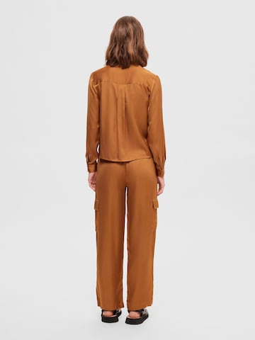 SELECTED FEMME Blouse in Brown