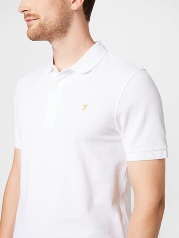 FARAH - Camisa 'BLANES' em branco