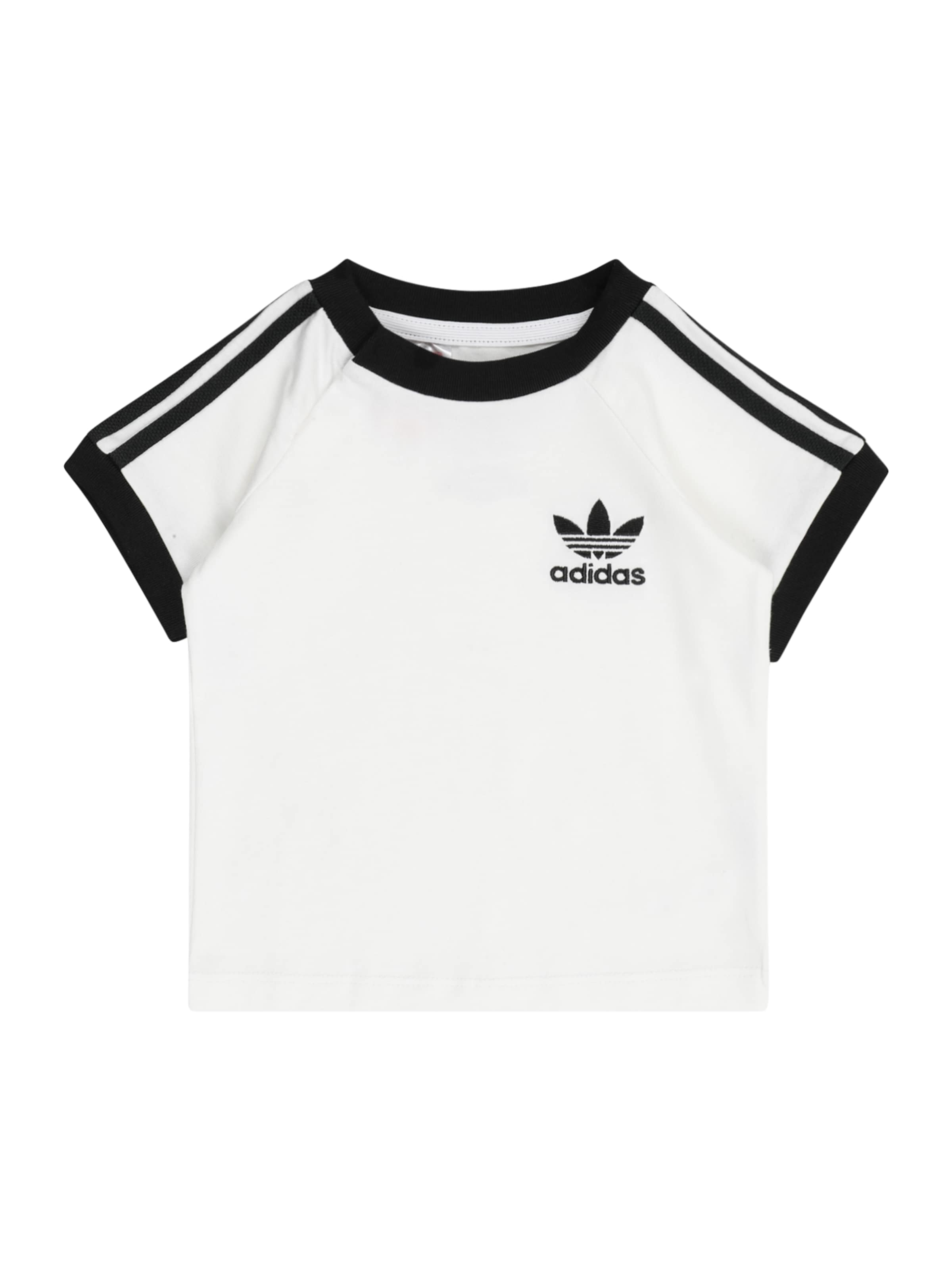 ADIDAS ORIGINALS Shirt '3-Stripes Tee' in Weiß: Vorderseite