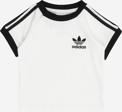 ADIDAS ORIGINALS Paita '3-Stripes Tee' värissä musta / valkoinen, Tuotenäkymä