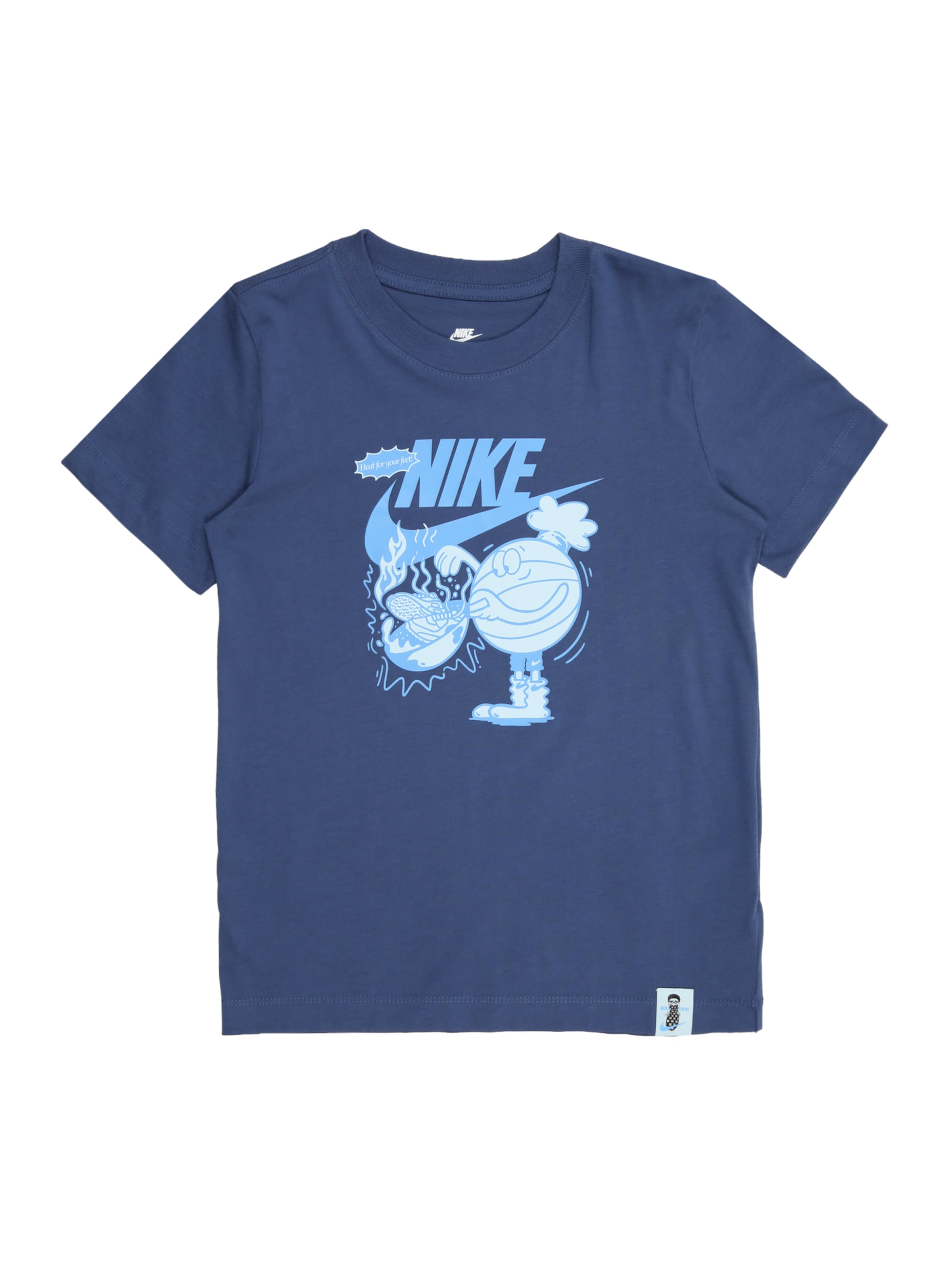 Nike Sportswear Футболка 'SOLE FOOD' в Темно-синий / Пастельно-синий / Светло-синий, Обзор товара