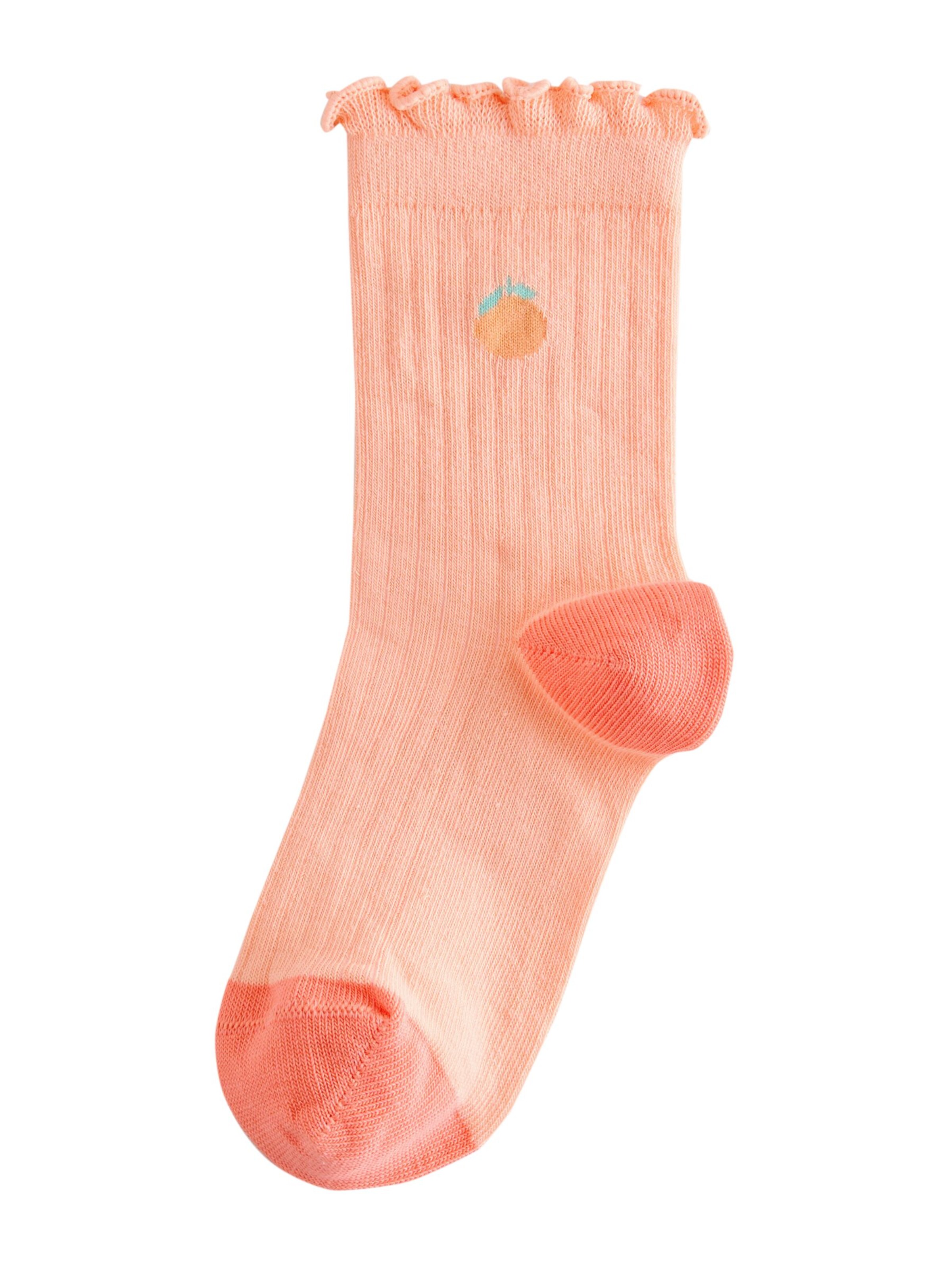 Next Sockor i orange