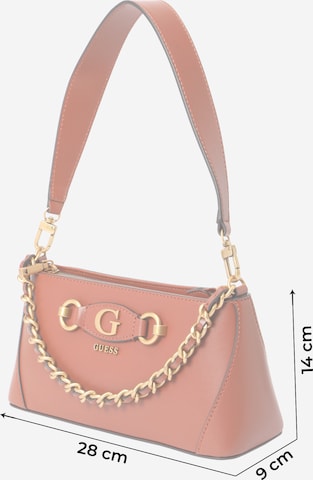 GUESS Shoulder Bag 'IZZY' in Brown