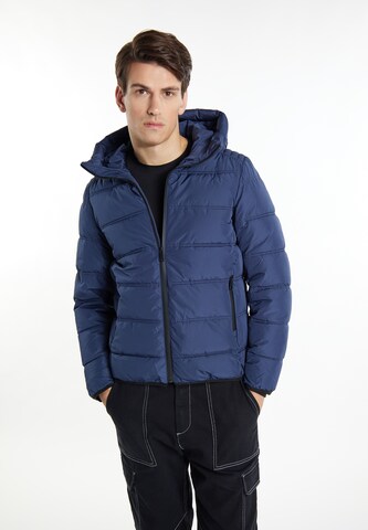 MO Winter jacket 'Ucy' in Blue: front