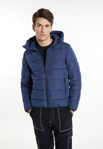 MO Winter Jacket 'Ucy' in Blue: front