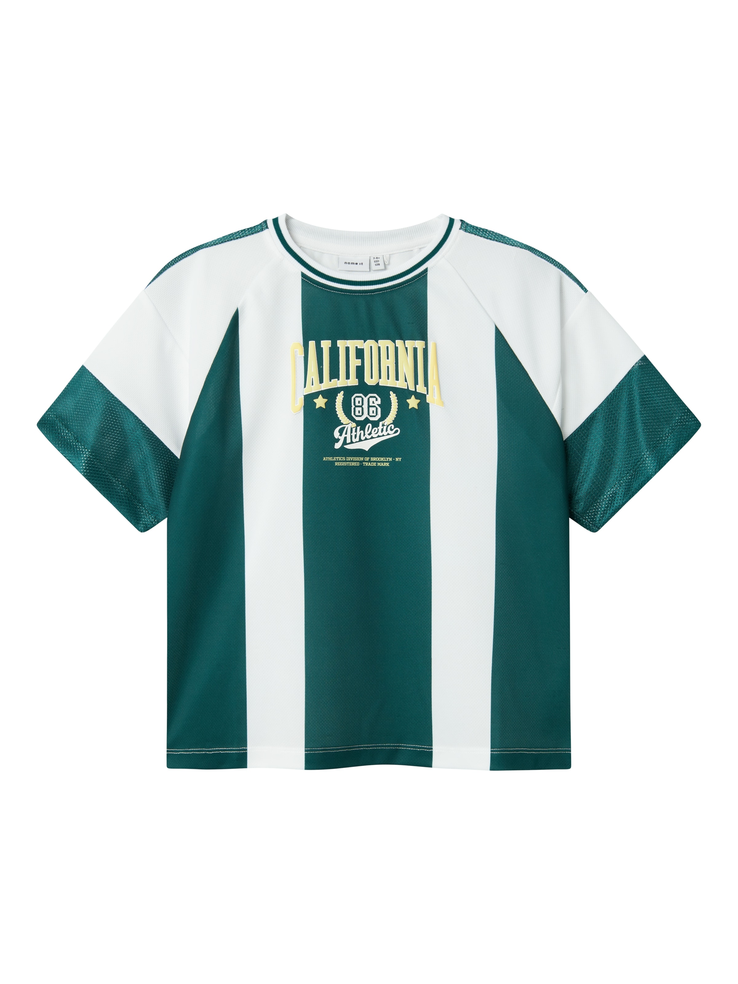 NAME IT Футболка 'NKMDonnol' в Зеленый: спереди