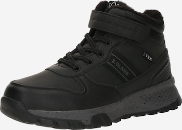 s.OliverTenisice - crna boja: prednji dio