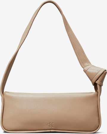 Calvin Klein Jeans - Bolso de hombro en gris: frente