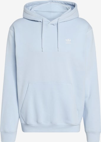 Sweat-shirt 'Trefoil Essentials' ADIDAS ORIGINALS en bleu : devant