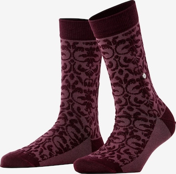 BURLINGTON Socken 'Ornamental' in Rot: Vorderseite