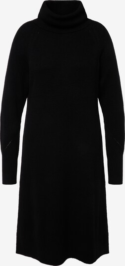 Ulla Popken Gebreide jurk in de kleur Zwart, Productweergave
