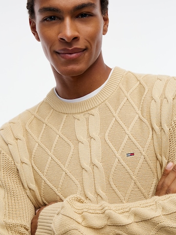 Tommy Jeans Pullover in Beige
