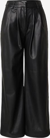 melns TOPSHOP Platas staras Klasiskas bikses: no priekšpuses