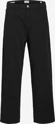 JACK & JONES Hose 'JJBaggy' in Schwarz: Vorderseite