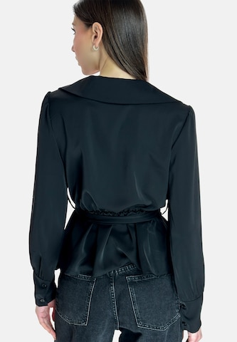 Elara Bluse in Schwarz