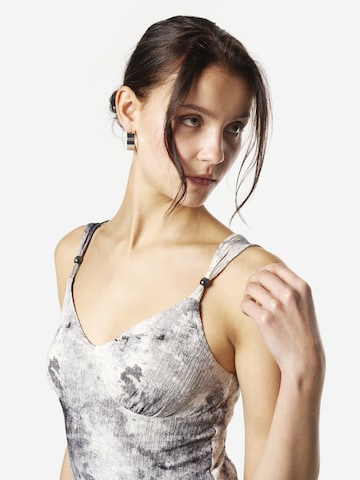 KOROSHI Jurk in Grijs