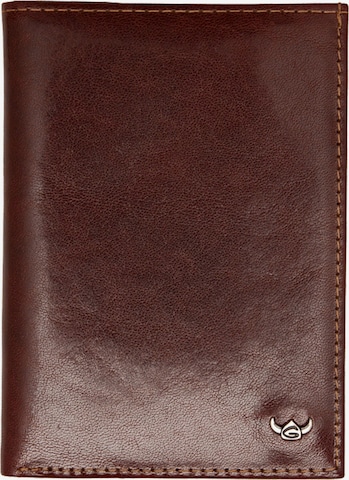 GOLDEN HEAD Wallet 'Colorado' in Brown: front