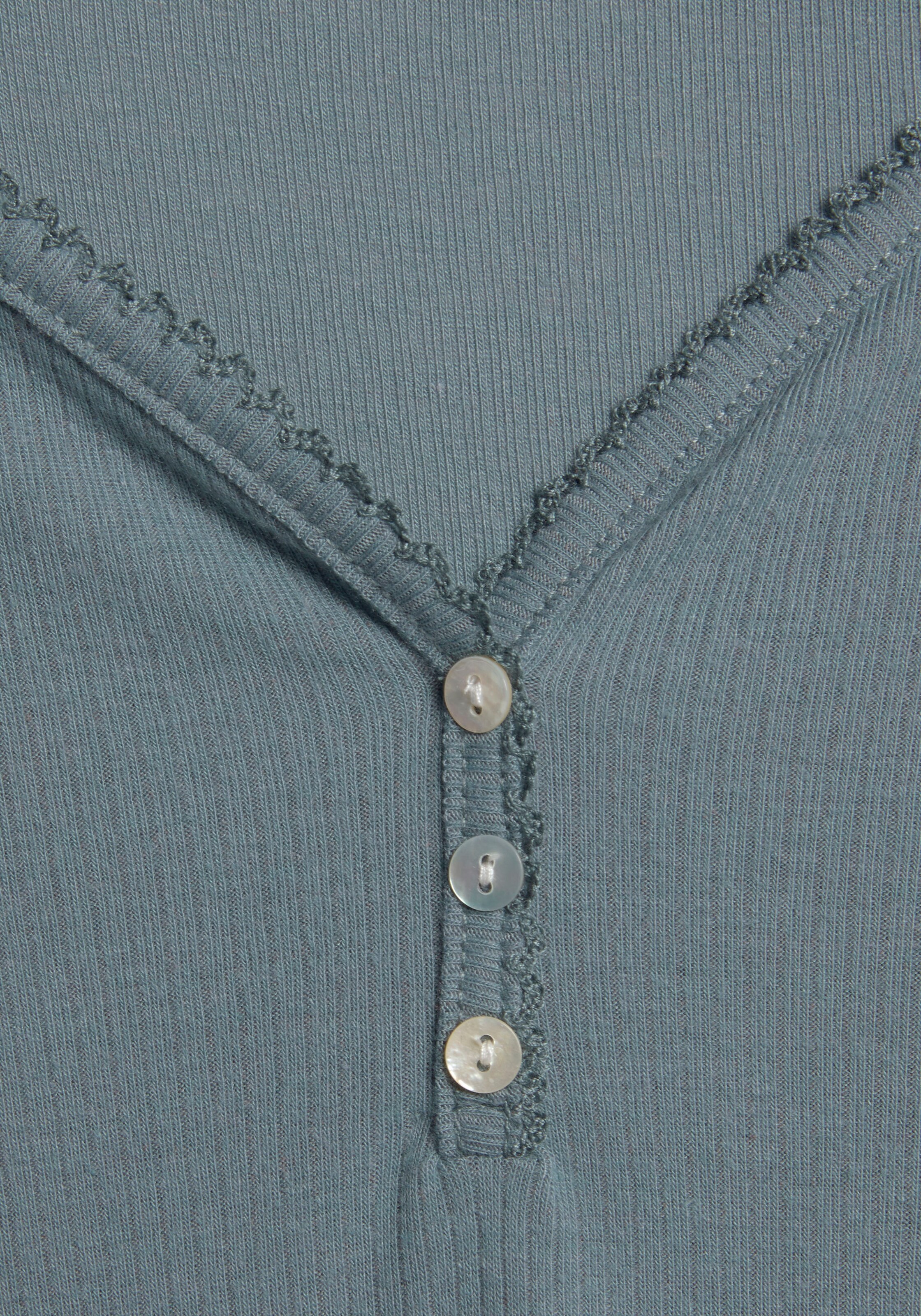 LASCANA Koszulka do spania w kolorze niebieski