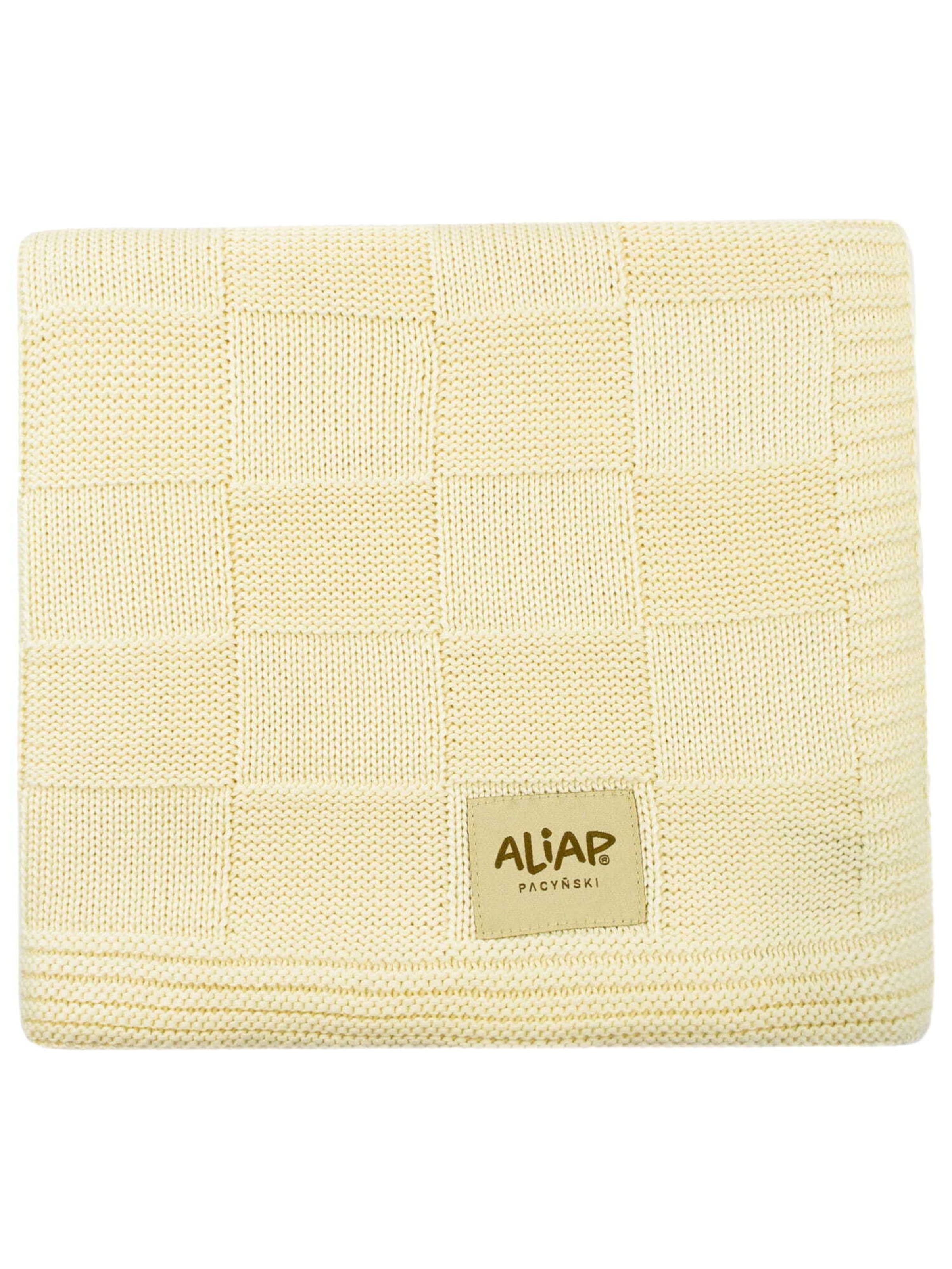 Aliap Babydeken in Beige: voorkant