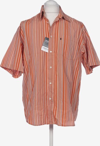 LERROS Button Up Shirt in L in Orange: front