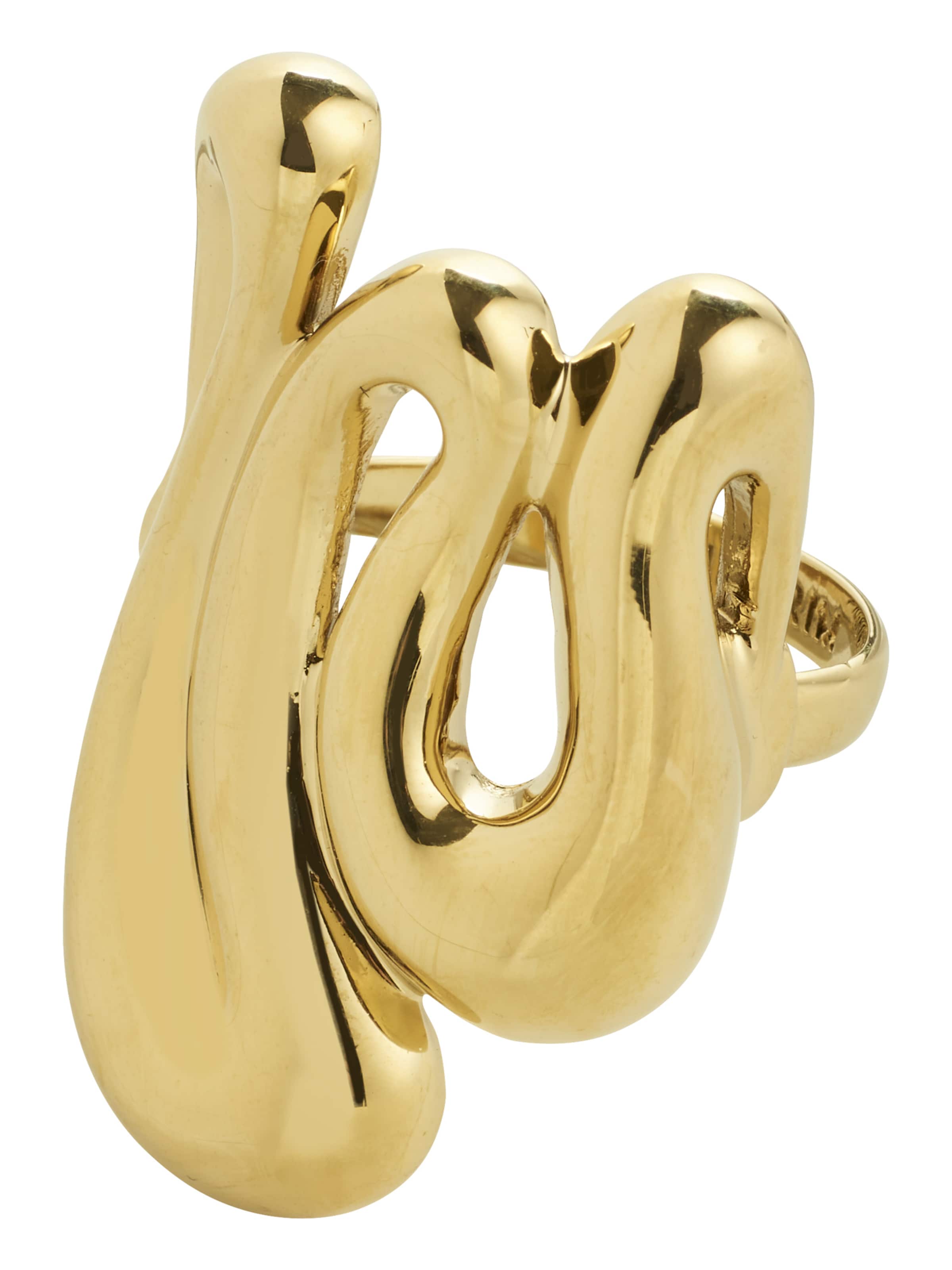 Pilgrim Ring 'Adriel' in Gold: Vorderseite