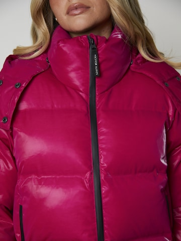 South Beach Urheilutakki värissä vaaleanpunainen