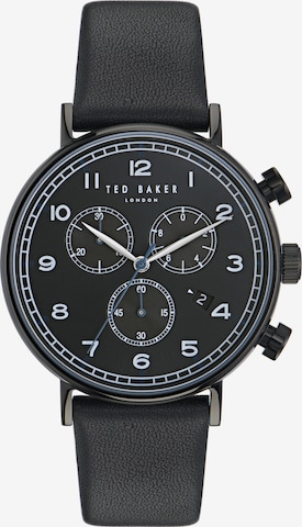 Ted Baker Analoguhr 'Barnett Backlight' in Schwarz: predná strana