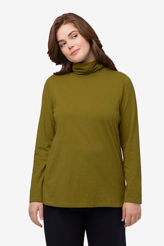 Ulla Popken Shirt in Groen: voorkant