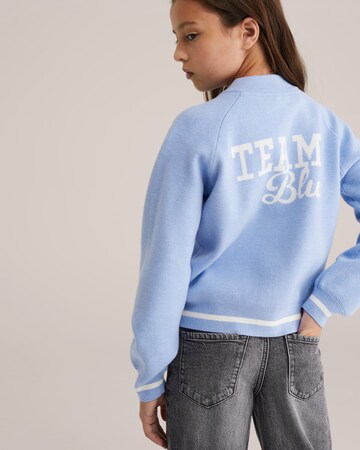 WE Fashion Övergångsjacka i blå