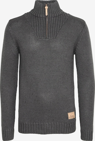 !Solid - Jersey 'Petro' en gris: frente