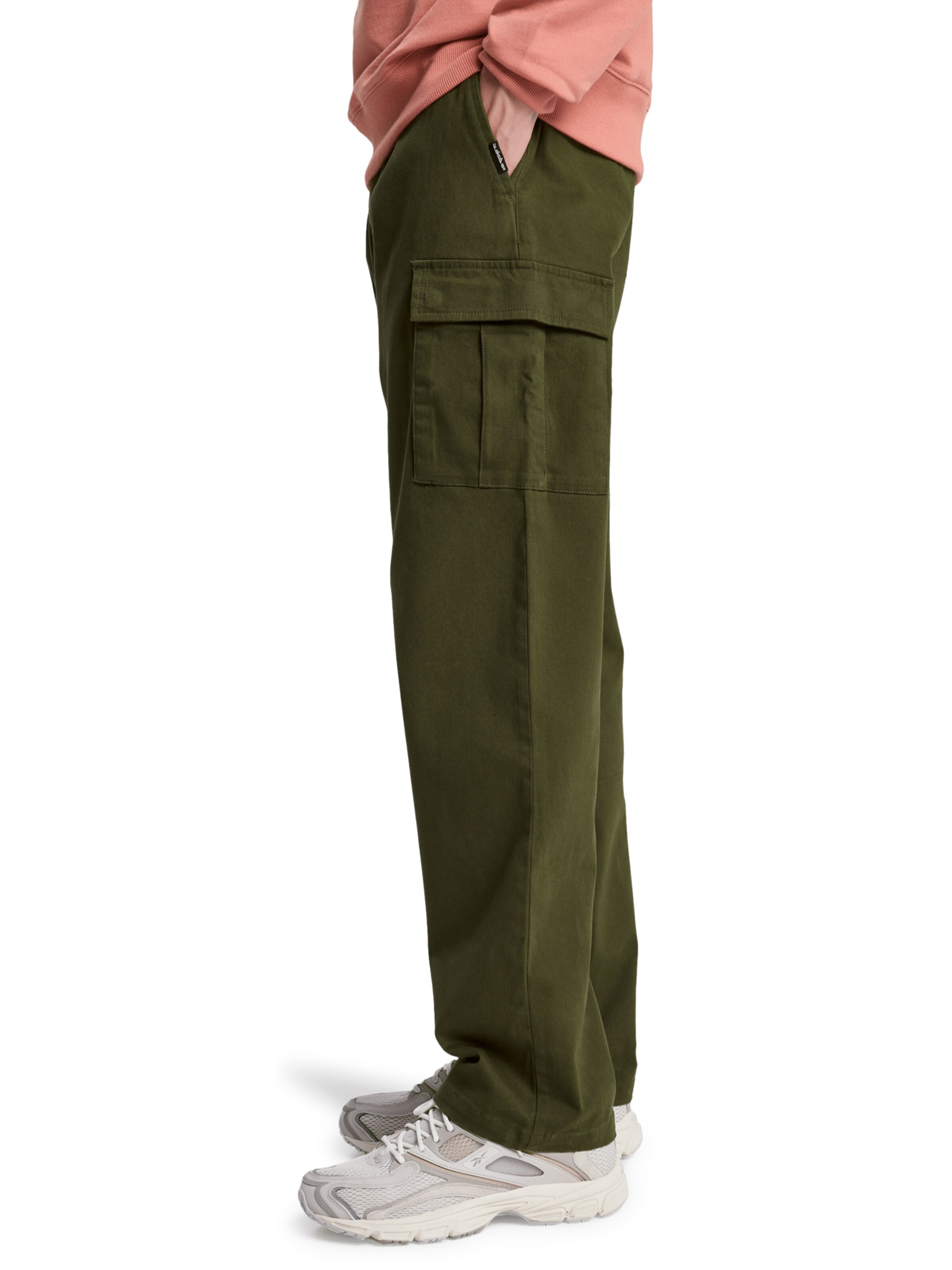 QUIKSILVER Regular Pants 'Taxer' in Green