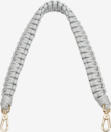 Clio Bag accessories '50CM KALEIDOSCOPE NON ADJUSTABLE STRAP NYLON METALLIC' in Silver: front