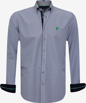 DENIM CULTURE - Camisa 'Arturo' en azul: frente