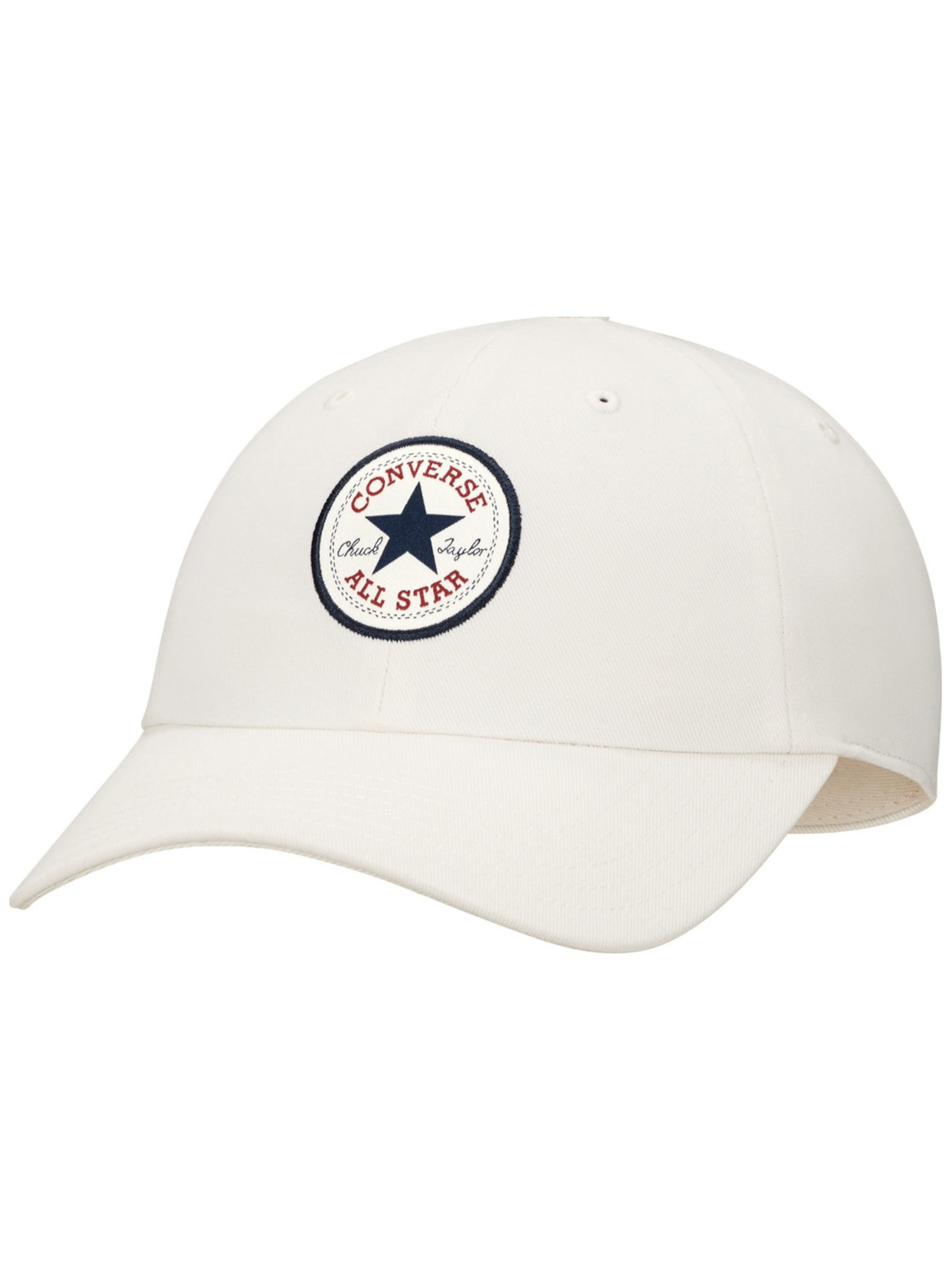 CONVERSE Sportcap 'All Star'‌‌‌ in Weiß: Vorderseite