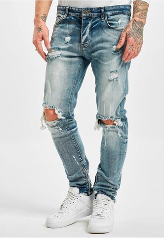 2Y Premium Regular Jeans in Blue: front