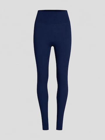 YO-GAYA Skinny Leggings in Blue: front