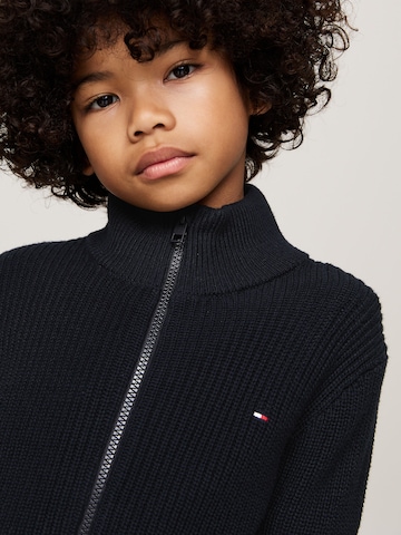 TOMMY HILFIGER Gebreid vest in Blauw