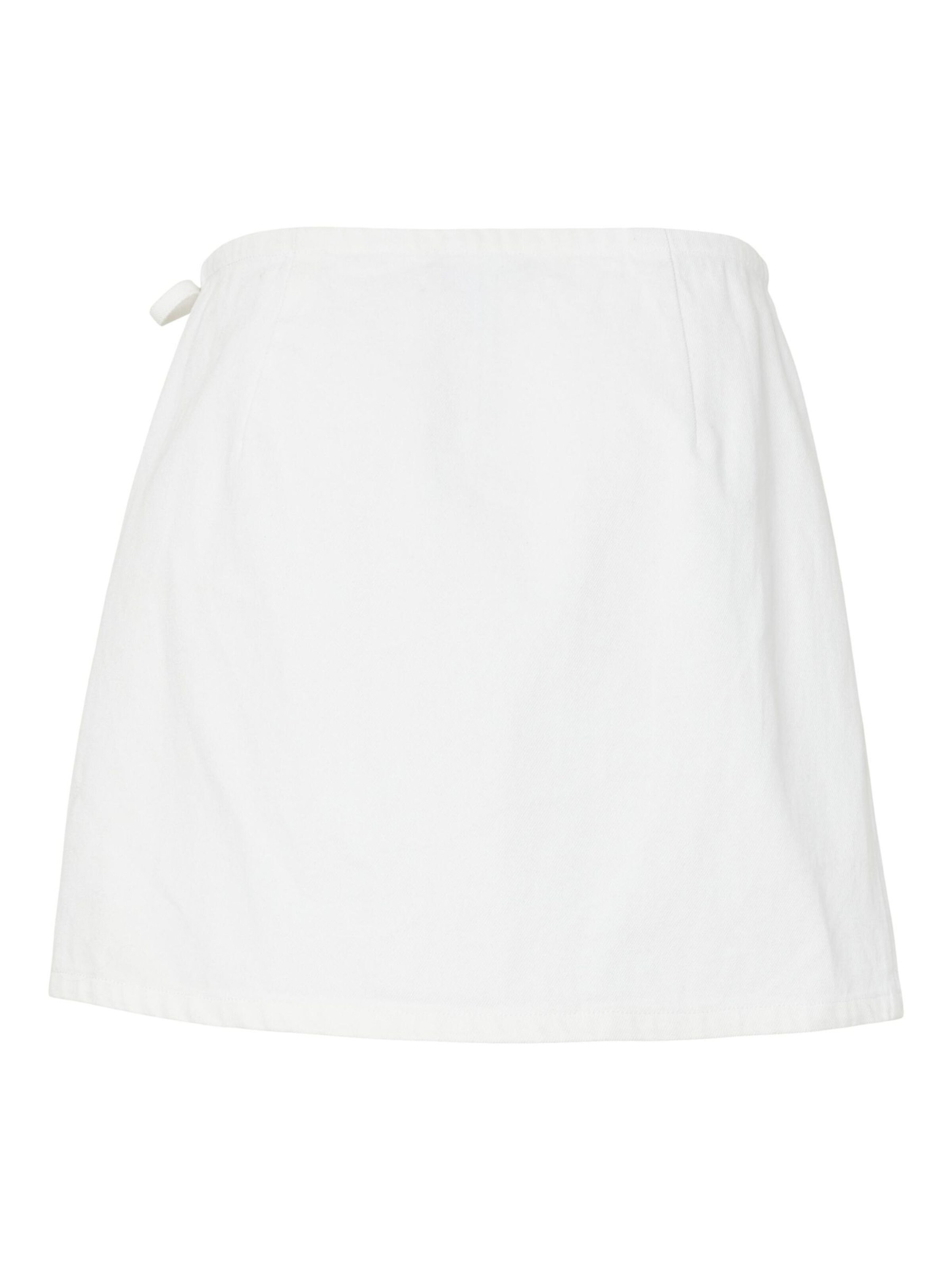 PIECES - Falda 'PCFlora' en blanco