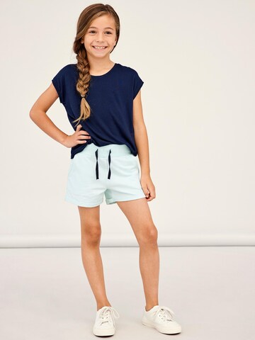 NAME IT Regular Shorts 'Volta' in Blau