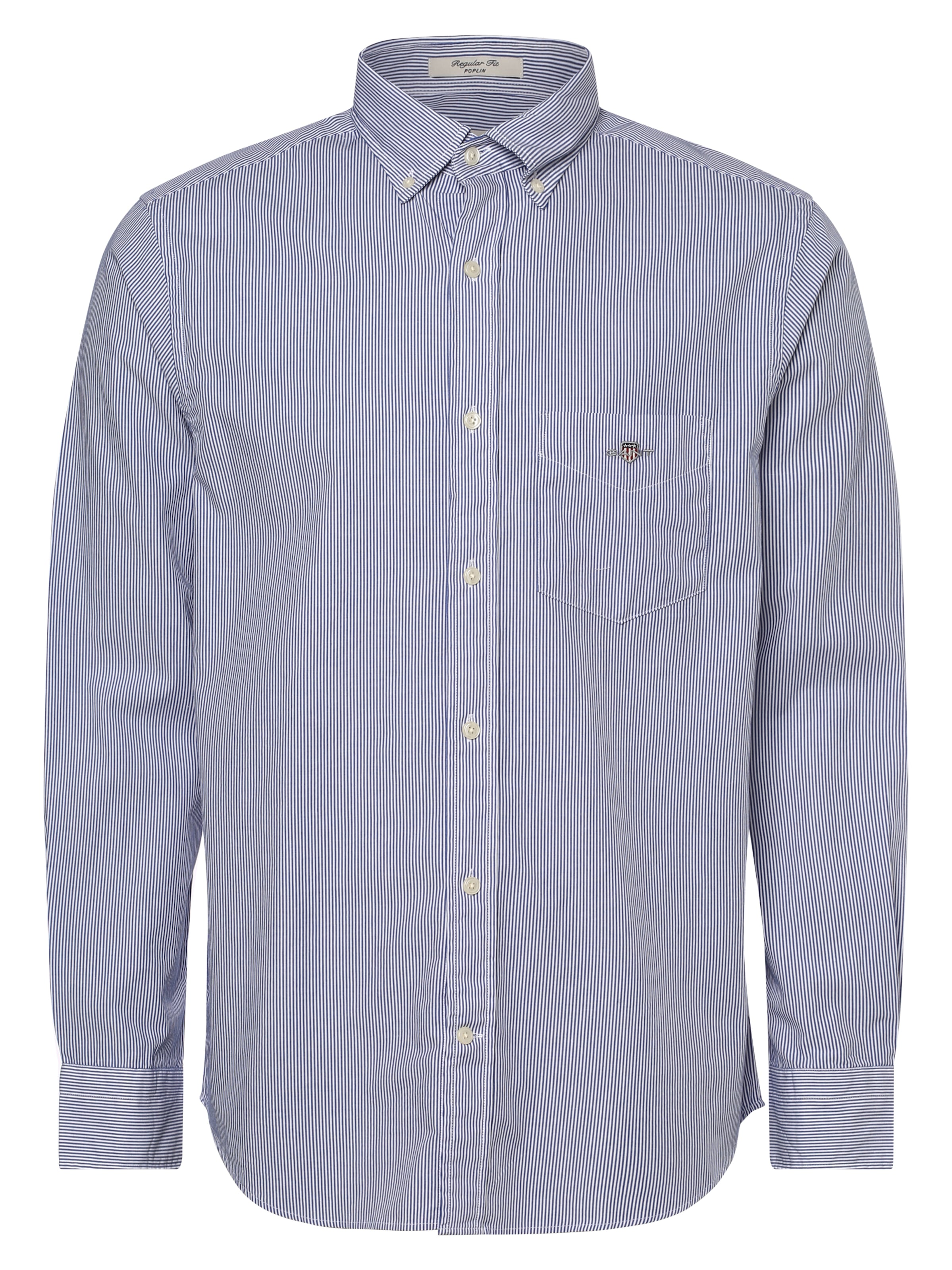 GANT Рубашка в Синий: спереди