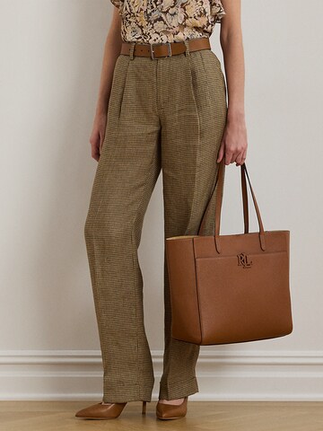 Cabas Lauren Ralph Lauren en marron